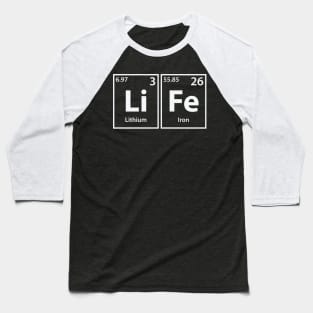 Life Elements Spelling Baseball T-Shirt